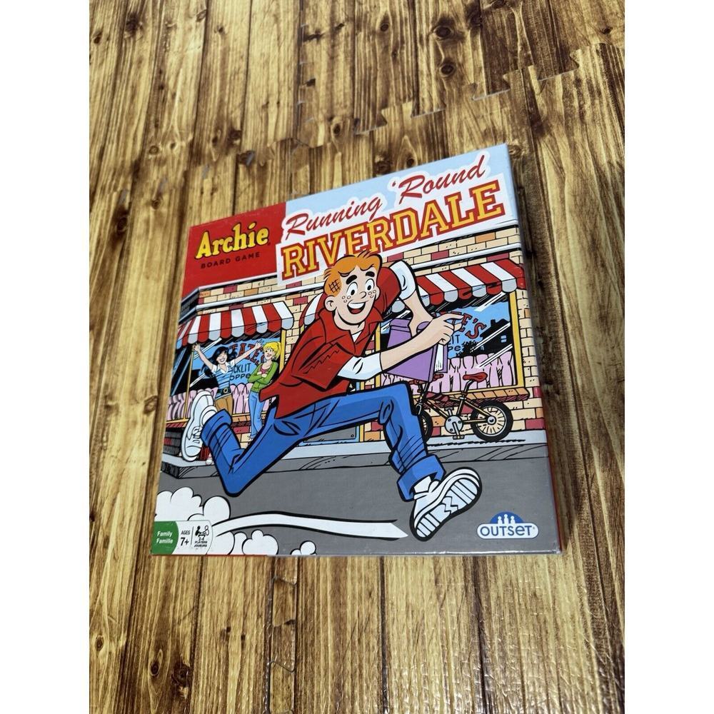 ARCHIE Running 'Round Riverdale Board Game(2017) Outset Media COMPLETE Ages 7+